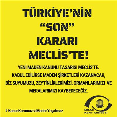 Zeytinime, Yaşamıma, Ormanıma Dokunma!