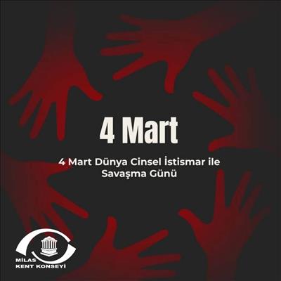 4 Mart Dünya Cinsel İstismarla Mücadele Günü