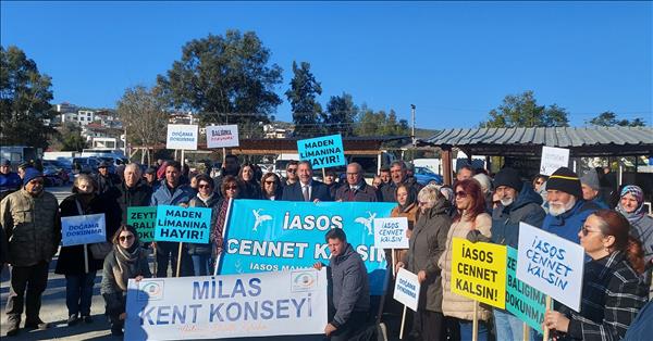 Maden yükleme limanı projesine karşı çıkıyoruz !